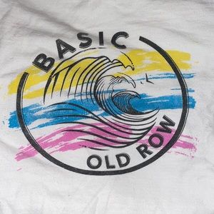 OLD ROW *white claw* tshirt COMFORT COLORS